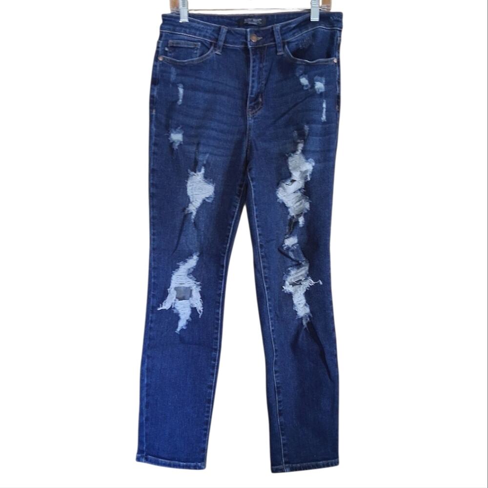 Judy Blue Distressed Boyfriend Jeans Size 29